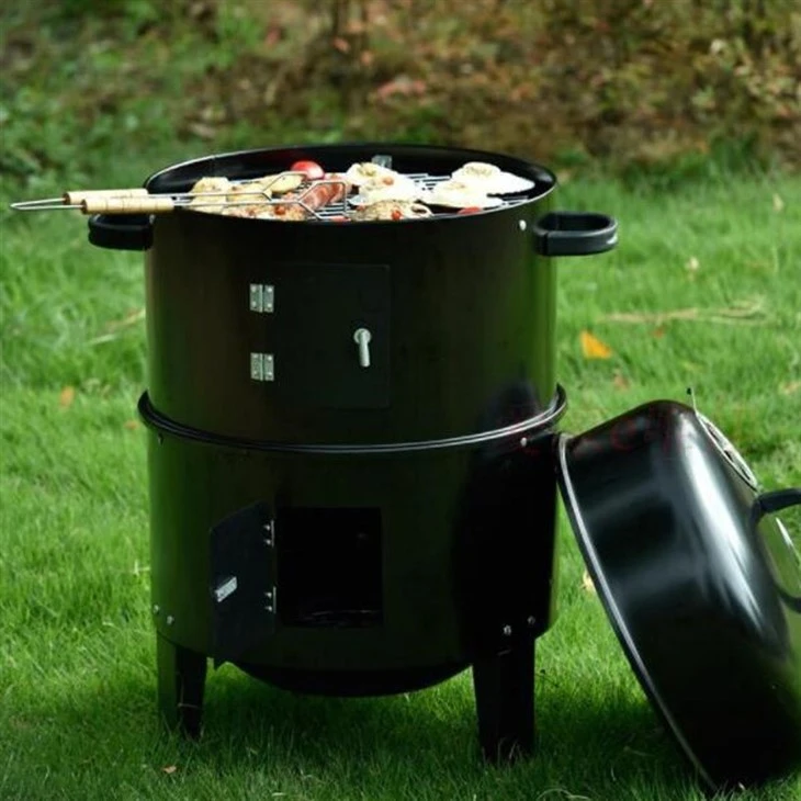 Camping Cast Iron Bbq Grill