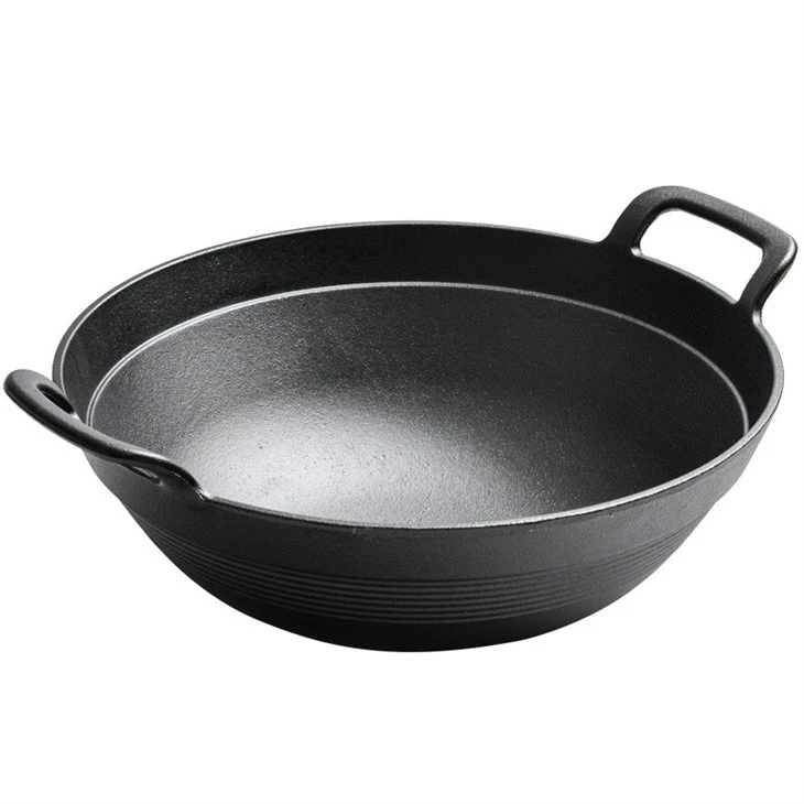 Cast-iron Pot With Wooden Lid