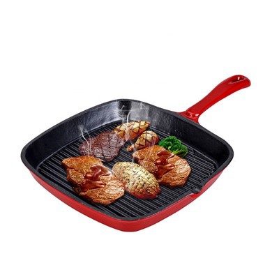 Nonstick støpejern stekepanne